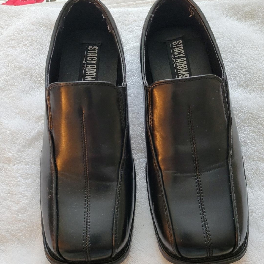 Boys Black Dress Shoes Size 7M